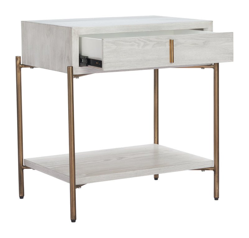 Mesa Lateral Yoru - Gris