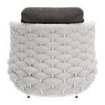Sillon Exterior Coral Reef - Gris