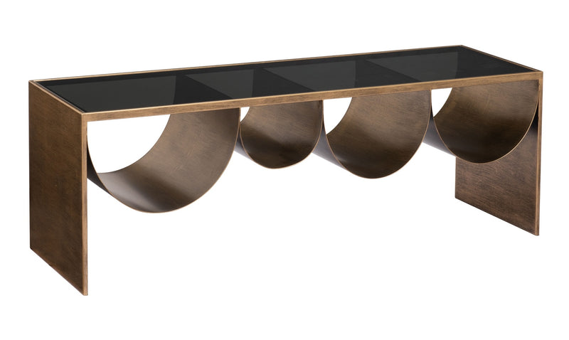 Mesa de Centro Reed - Bronce