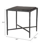 Mesa Lateral Cloe - Negro