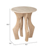 Mesa Lateral Eda - Beige