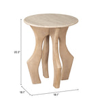 Mesa Lateral Eda - Beige