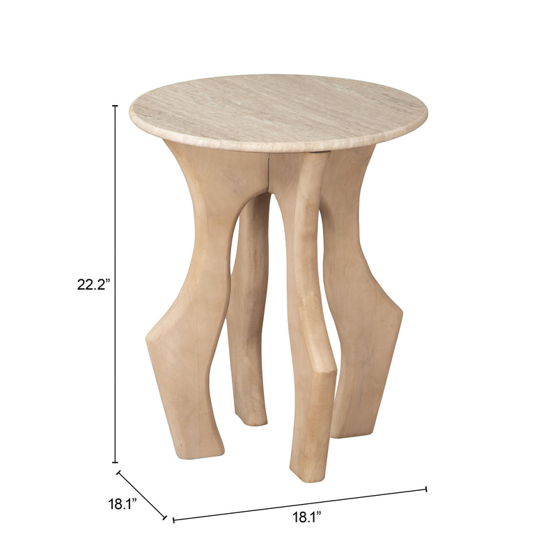 Mesa Lateral Eda - Beige