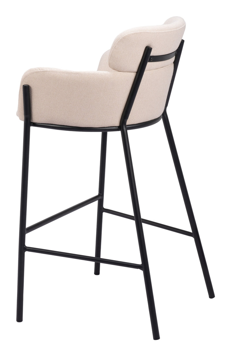 Banco de Bar Bremor - Beige