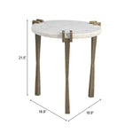 Mesa Lateral Rench - Blanco