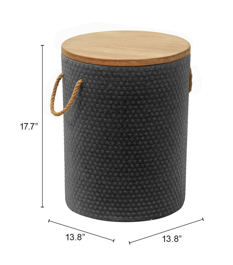Mesa Lateral Exterior Beban - Negro