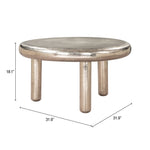 Mesa de Centro Arian - Plateado