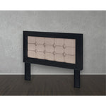 Cabecera King Size Jennifer - Negro