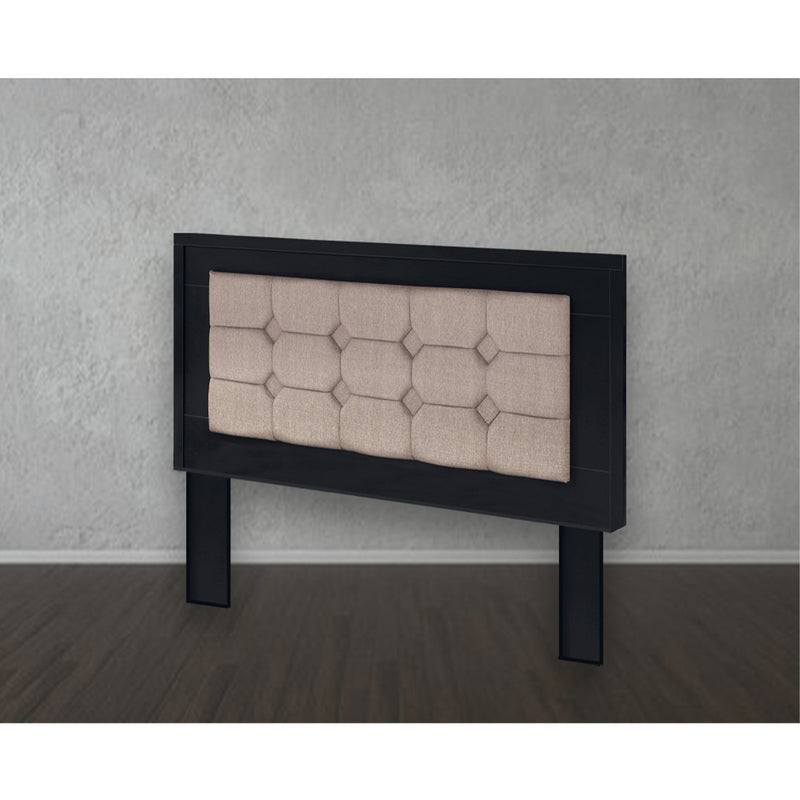 Cabecera King Size Jennifer - Negro