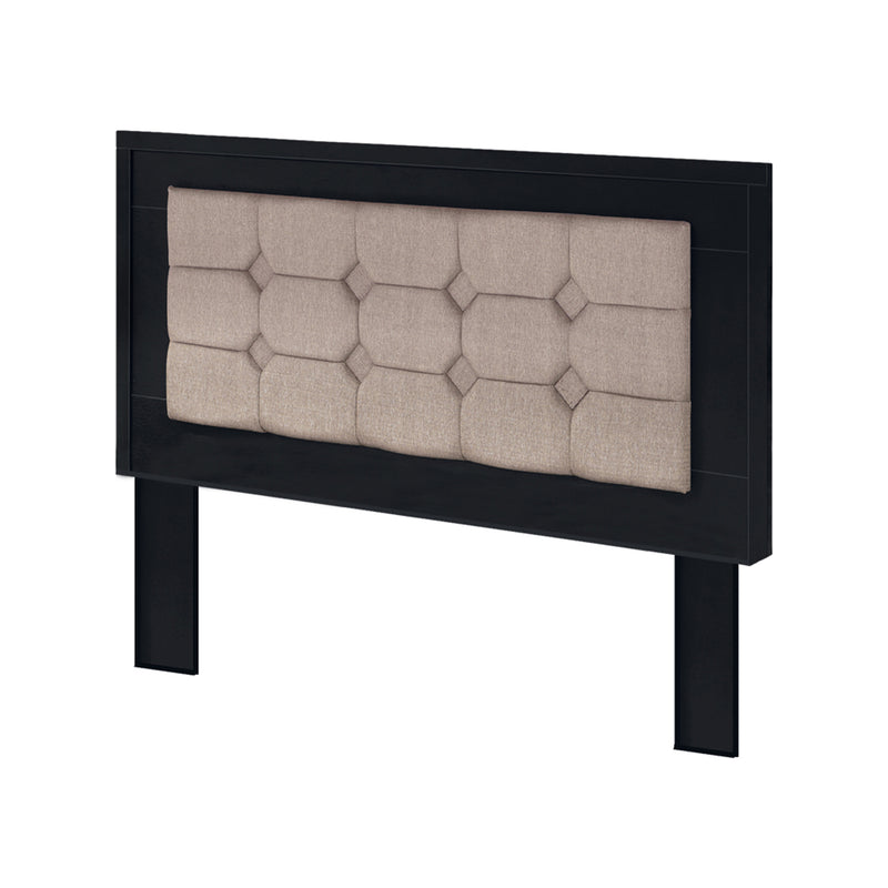Cabecera King Size Jennifer - Negro