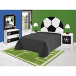 Recamara Matrimonial Soccer 5 Piezas - Blanco