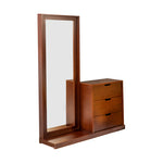 Recamara King Size Francia 5 Piezas - Nogal