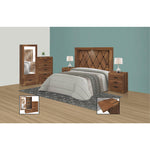 Recamara King Size Gales 5 Piezas - Encino