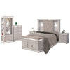 Recamara King Size Coral 6 Piezas - Gris