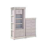 Recamara King Size Coral 6 Piezas - Gris