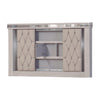 Recamara King Size Coral 6 Piezas - Gris