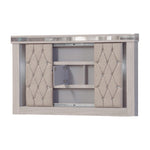 Recamara King Size Coral 6 Piezas - Gris