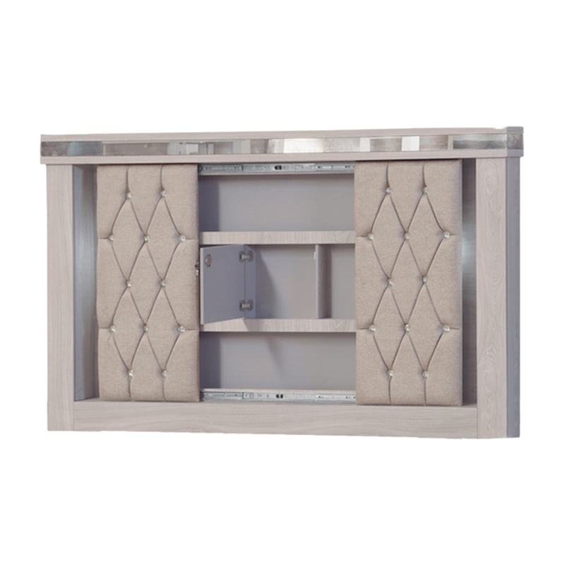 Recamara King Size Coral 6 Piezas - Gris