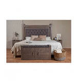Recamara KS 6 Piezas Magnolia - Gris