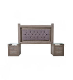 Recamara KS 6 Piezas Magnolia - Gris