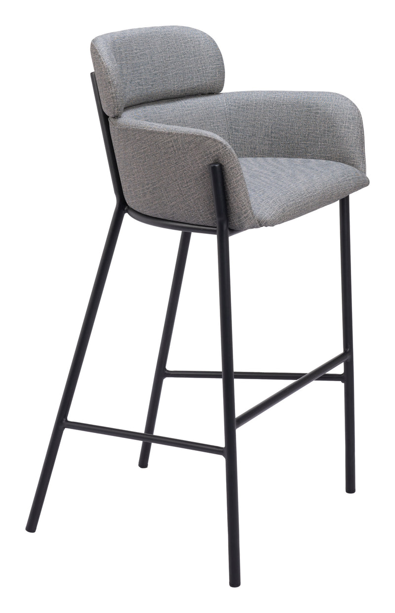 Banco de Bar Bremor - Gris