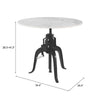 Mesa de Comedor Mufid - Blanco