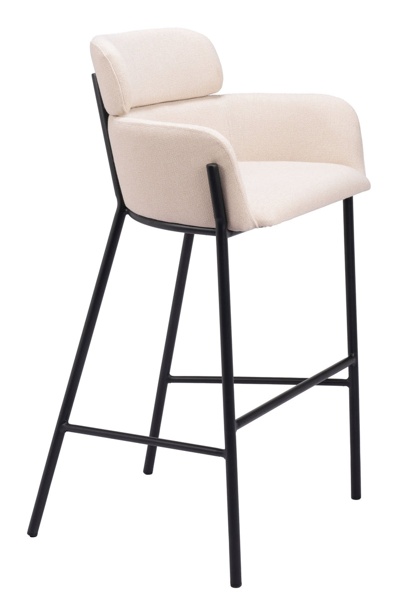 Banco de Bar Bremor - Beige