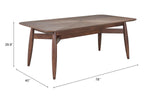 Mesa de Comedor Silea 2 - Nogal