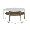 Mesa de Centro Bild - Blanco