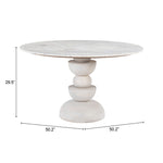 Mesa de Comedor Astri - Blanco