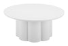Mesa de Centro Exterior Palmier - Blanco