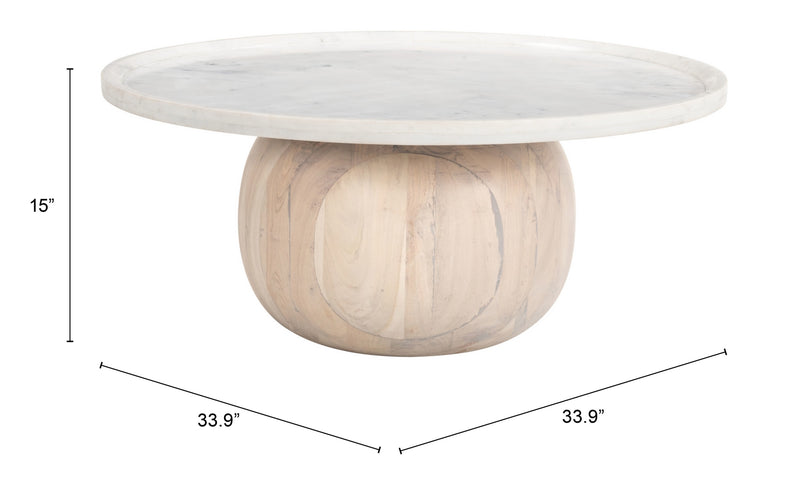 Mesa de Centro Savona - Blanco