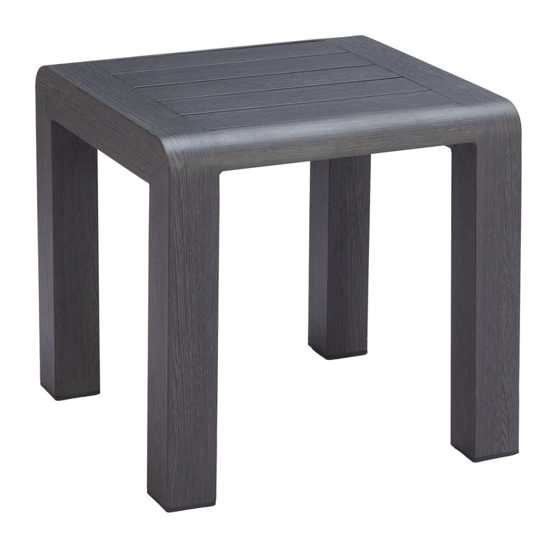 Mesa Lateral Exterior Rolig - Negro