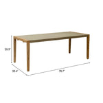 Mesa de Comedor Exterior Kata - Natural