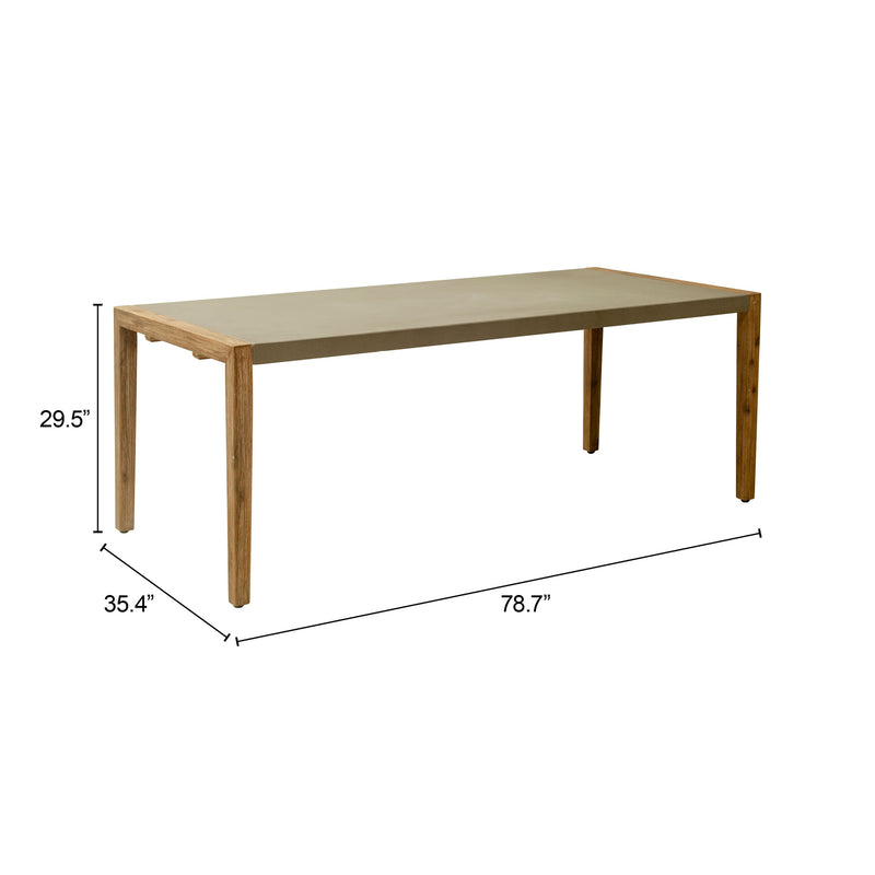 Mesa de Comedor Exterior Kata - Natural