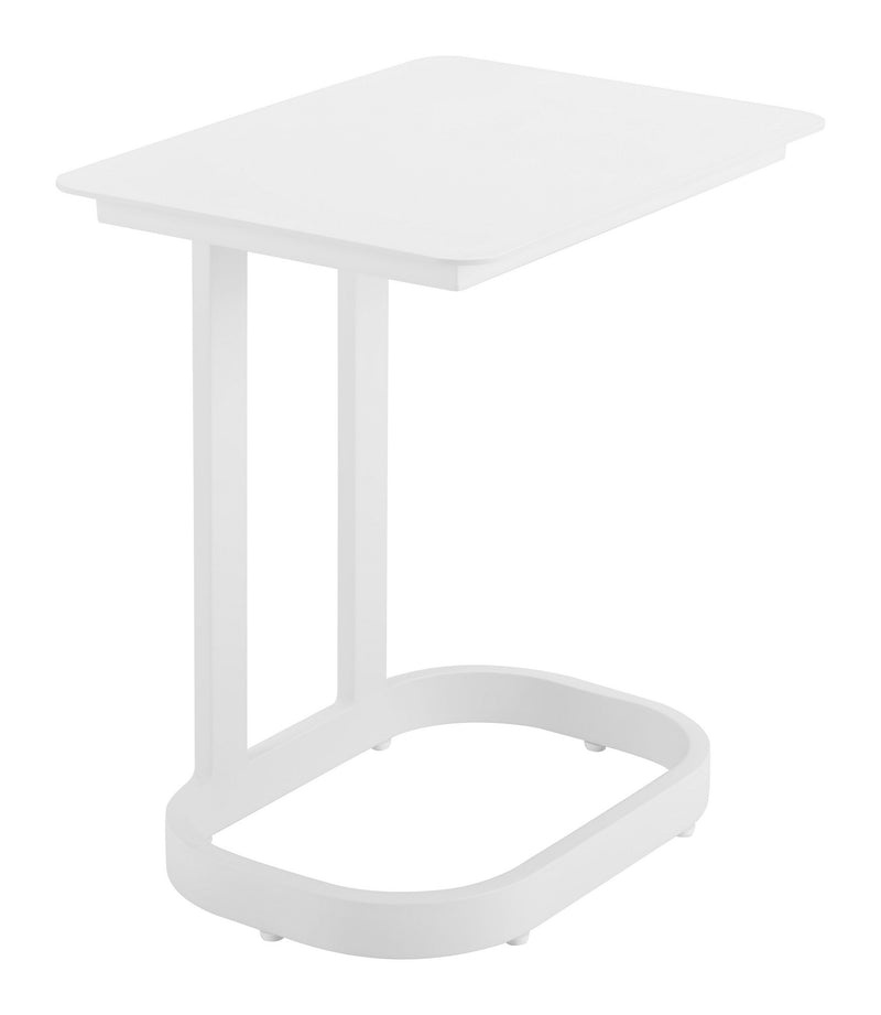 Mesa Lateral Exterior Friss - Blanco