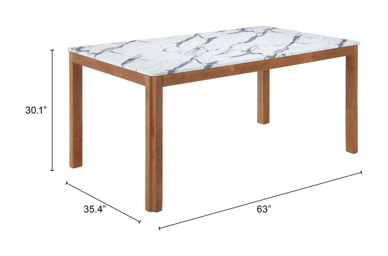 Mesa de Comedor Jemy - Blanco