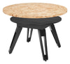 Mesa de Comedor Burl - Negro