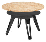 Mesa de Comedor Burl - Negro