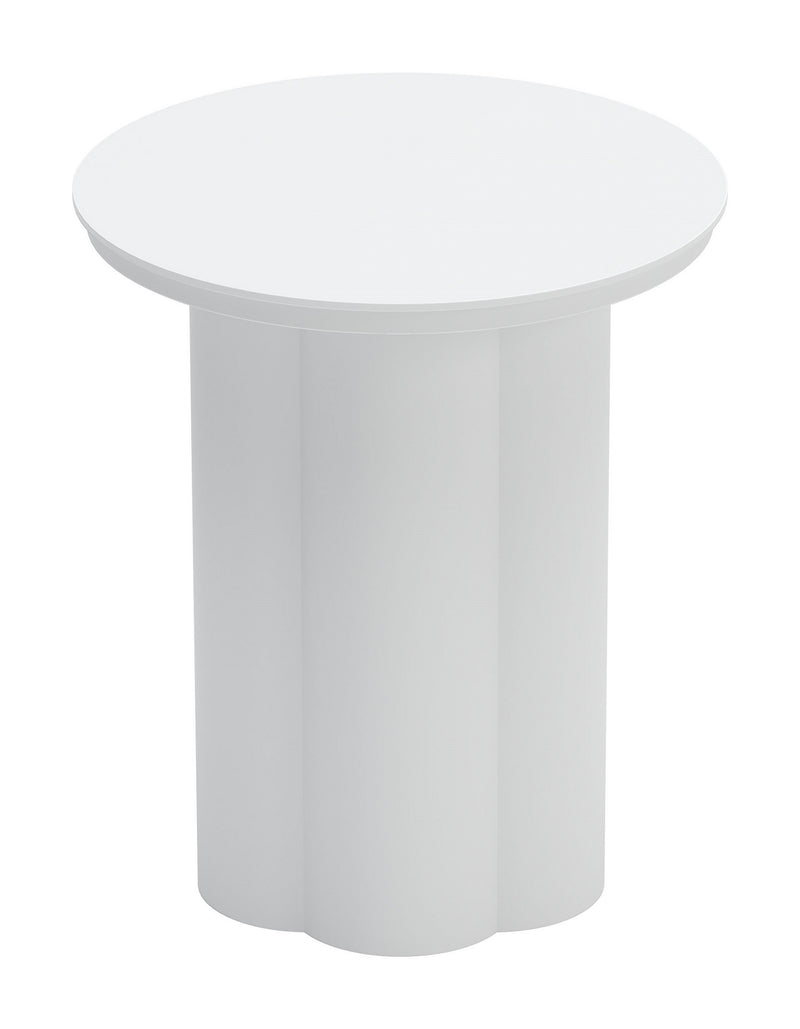 Mesa Lateral Exterior Kogur - Blanco