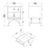 Buro Laky - Roble