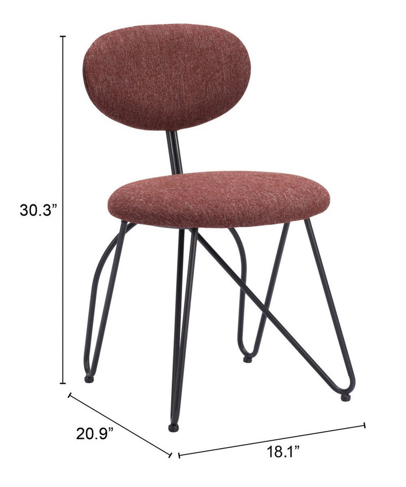 Silla de Comedor Novi - Rojo