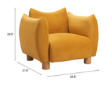 Sillon Meia - Mostaza