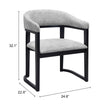 Silla Anasa - Negro