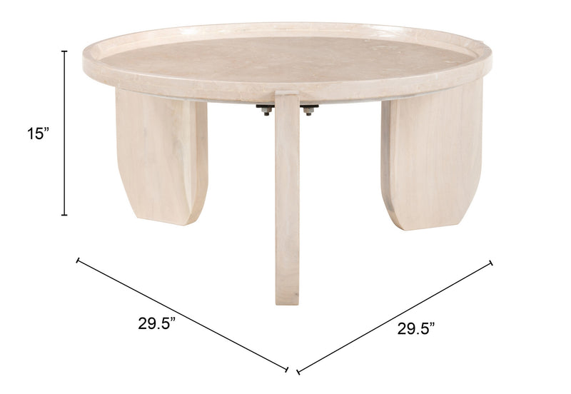 Mesa de Centro Nador - Blanco