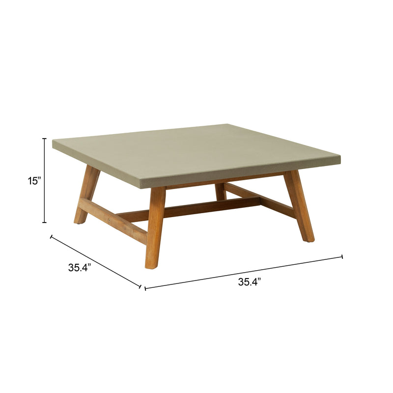 Mesa de Centro Exterior Kert - Natural