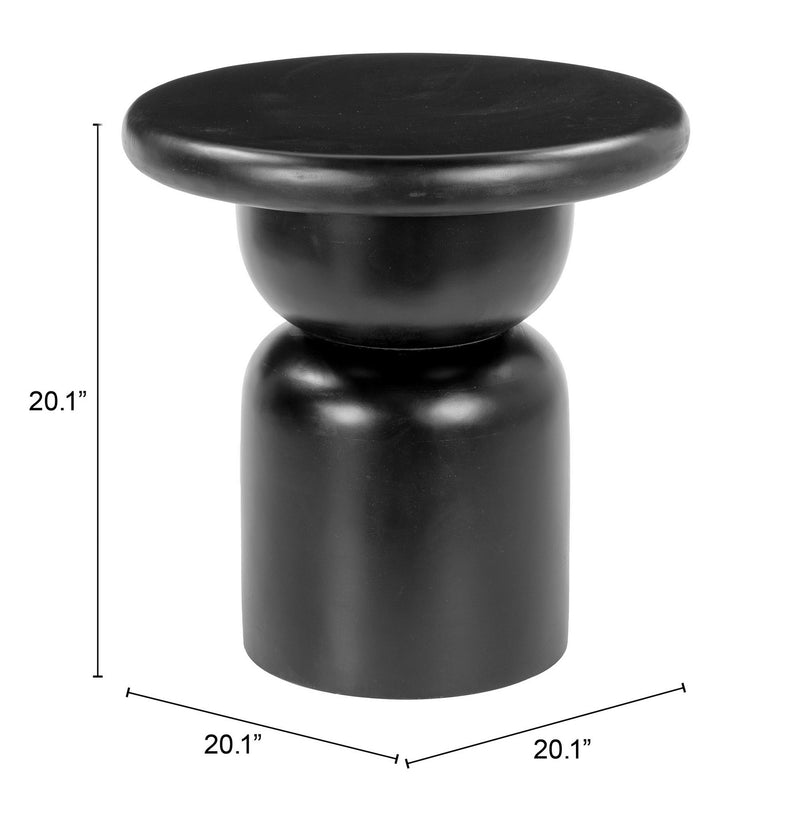 Mesa Lateral Hals - Negro
