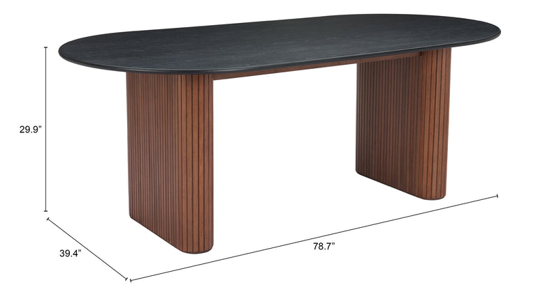 Mesa de Comedor Lassig - Nogal