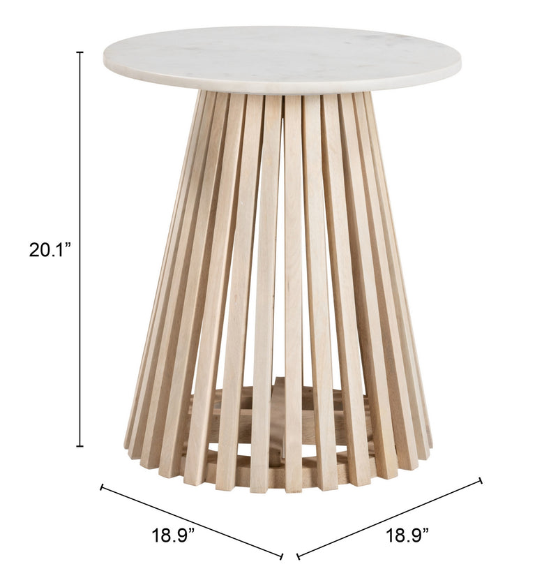 Mesa Lateral Mazara - Beige