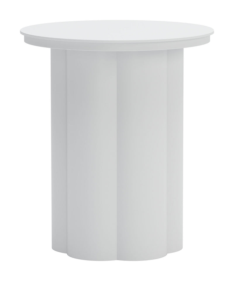 Mesa Lateral Exterior Kogur - Blanco